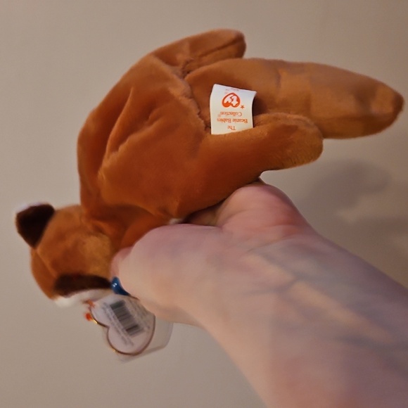 Vintage Sly The Fox Beanie Babie 1996 NWT - Picture 3 of 3